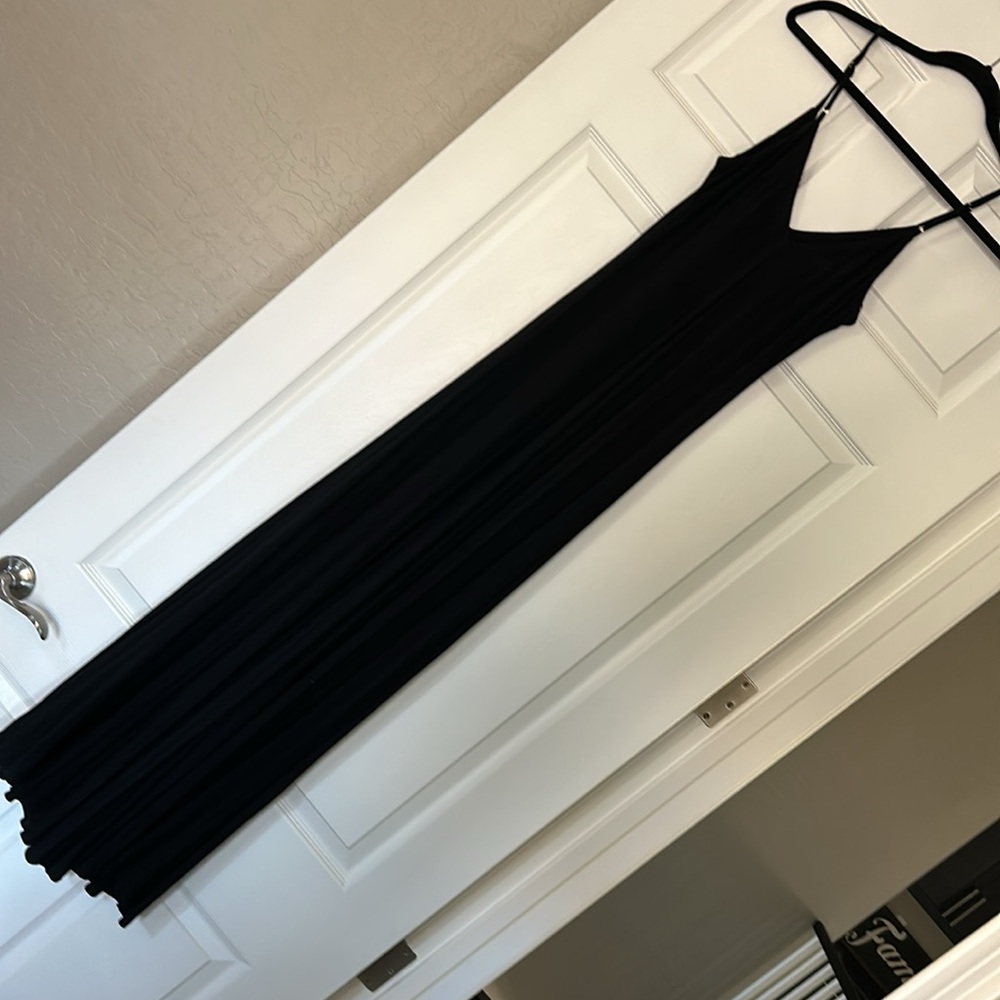 Level Eight Long Black Casual Dress - Picture 2 of 3